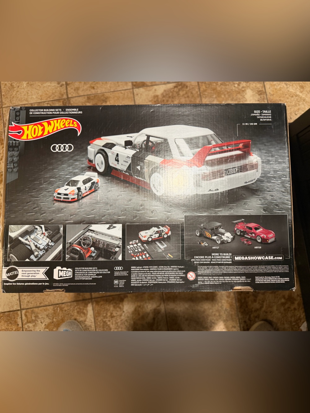 Hot Wheels Audi 90 Quattro Imsa Gto Collector Building Set View 2